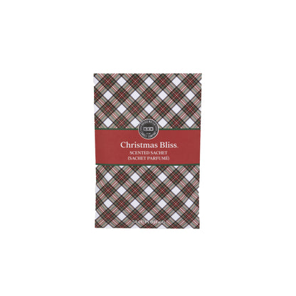 Christmas Bliss Plaid Sachet