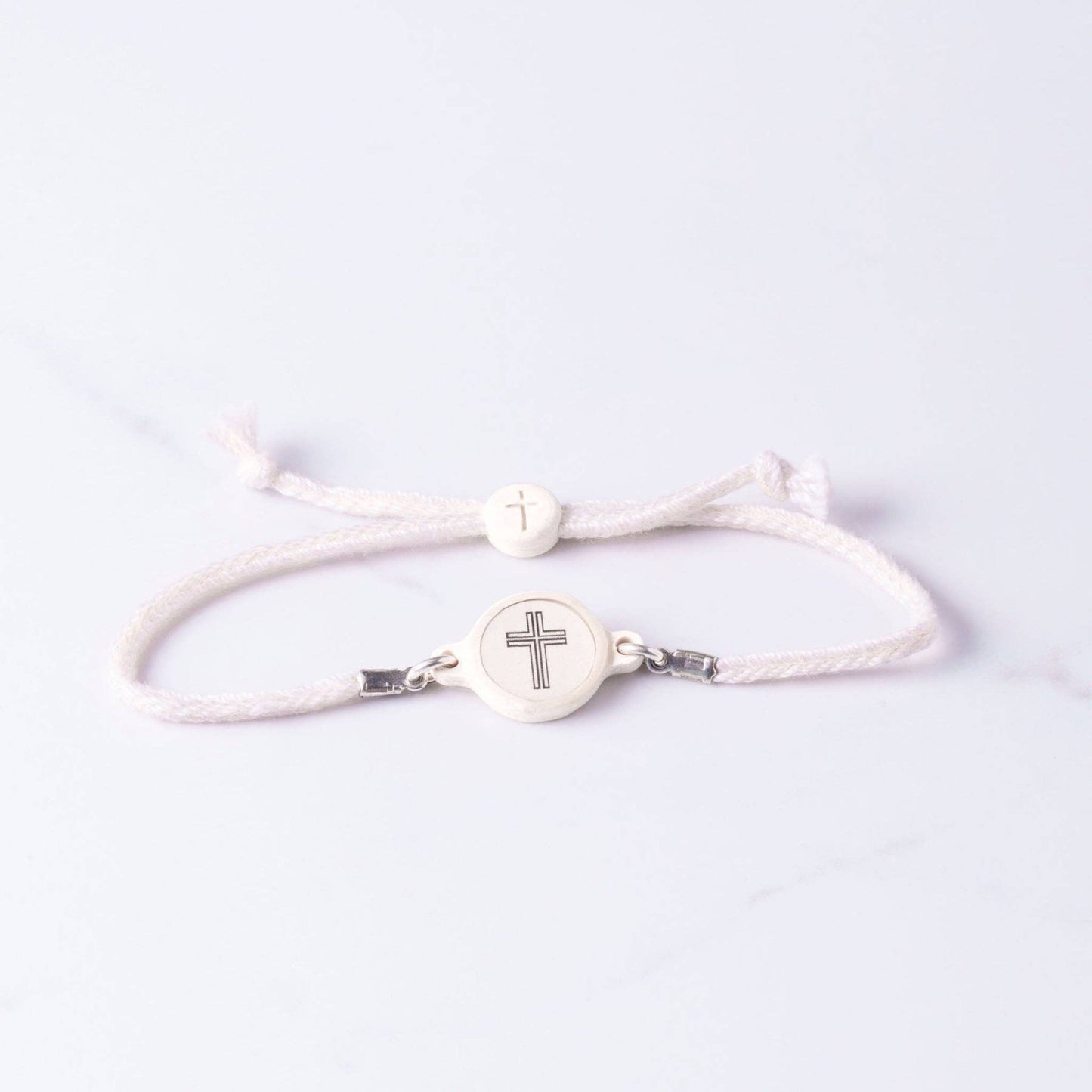 Tap To Pray® Survivor Series Bracelet: Moss + Cross