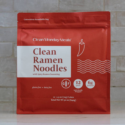 Clean Ramen Noodles: Beef
