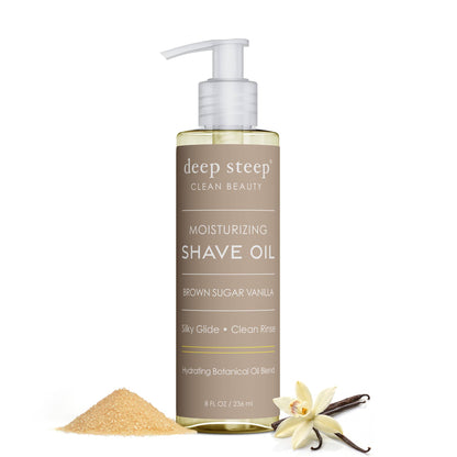 Brown Sugar Vanilla Moisturizing Shave Oil