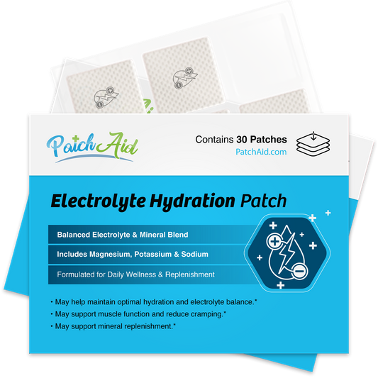 Electrolyte Hydration Patch – Stimulant-Free Fluid Support: 1-Pack