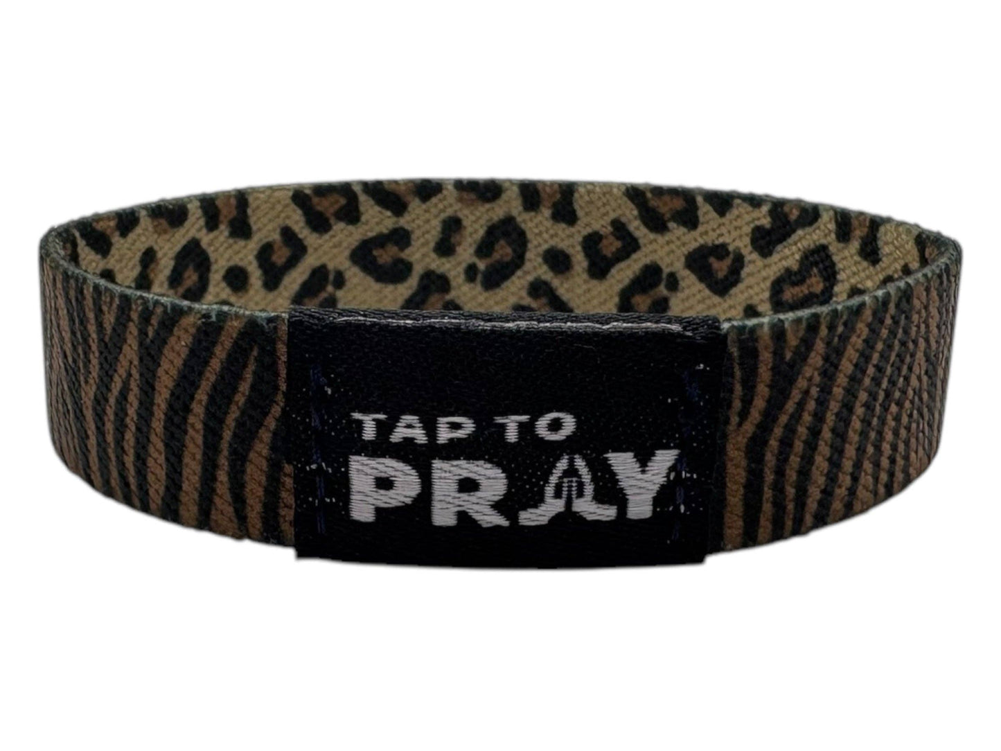 Tap To Pray™ Wristbands - Safari Leopard: Small