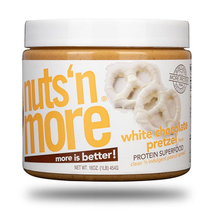 White Chocolate Pretzel High Protein Peanut Butter Spread