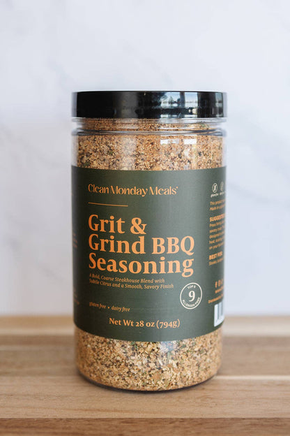 Grit & Grind BBQ Seasoning: Standard 12 oz