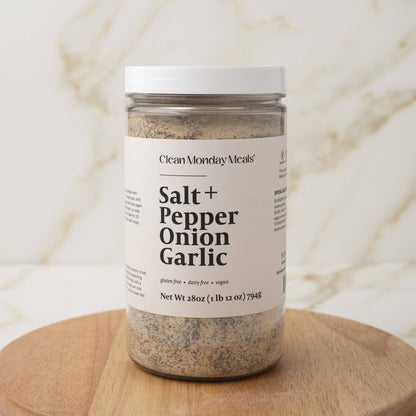 Salt+, Pepper, Onion, Garlic (SPOG) Seasoning: Standard 12 oz