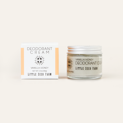 Vanilla Honey Deodorant Cream - Spring Seasonal