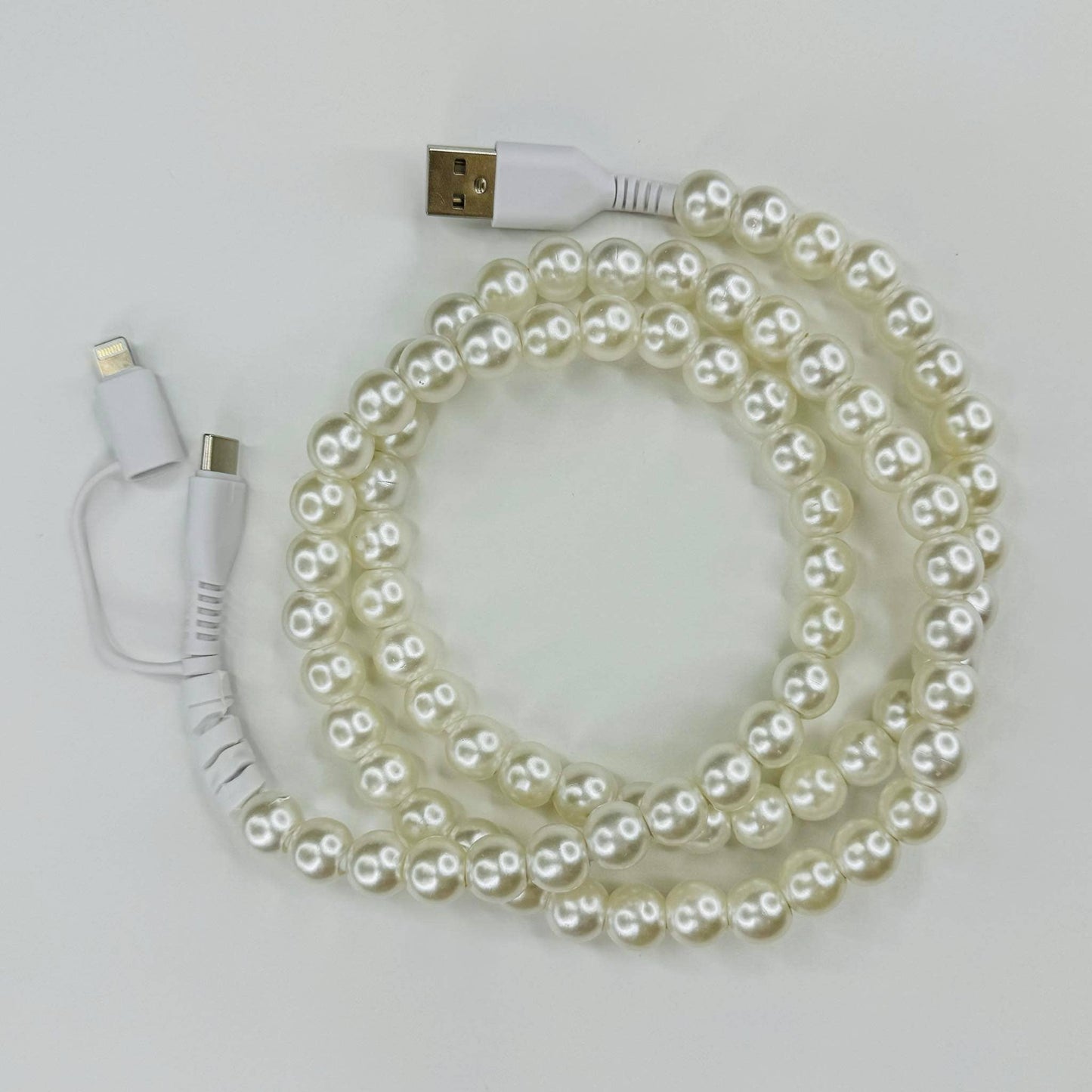 Dual Lightening Charging Cable Phone Chargers, USB: Pink