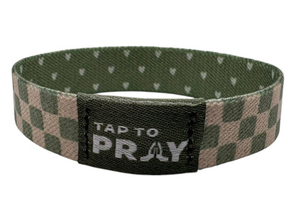 Tap To Pray™ Wristbands - Cottage & Tile: X-Small