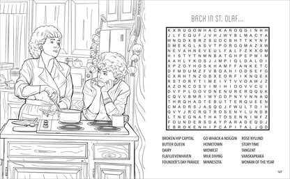 Golden Girls Word Search, Quips, Quotes and Coloring Book by Editors of Thunder Bay Press: Flexibound; 192 pages / English