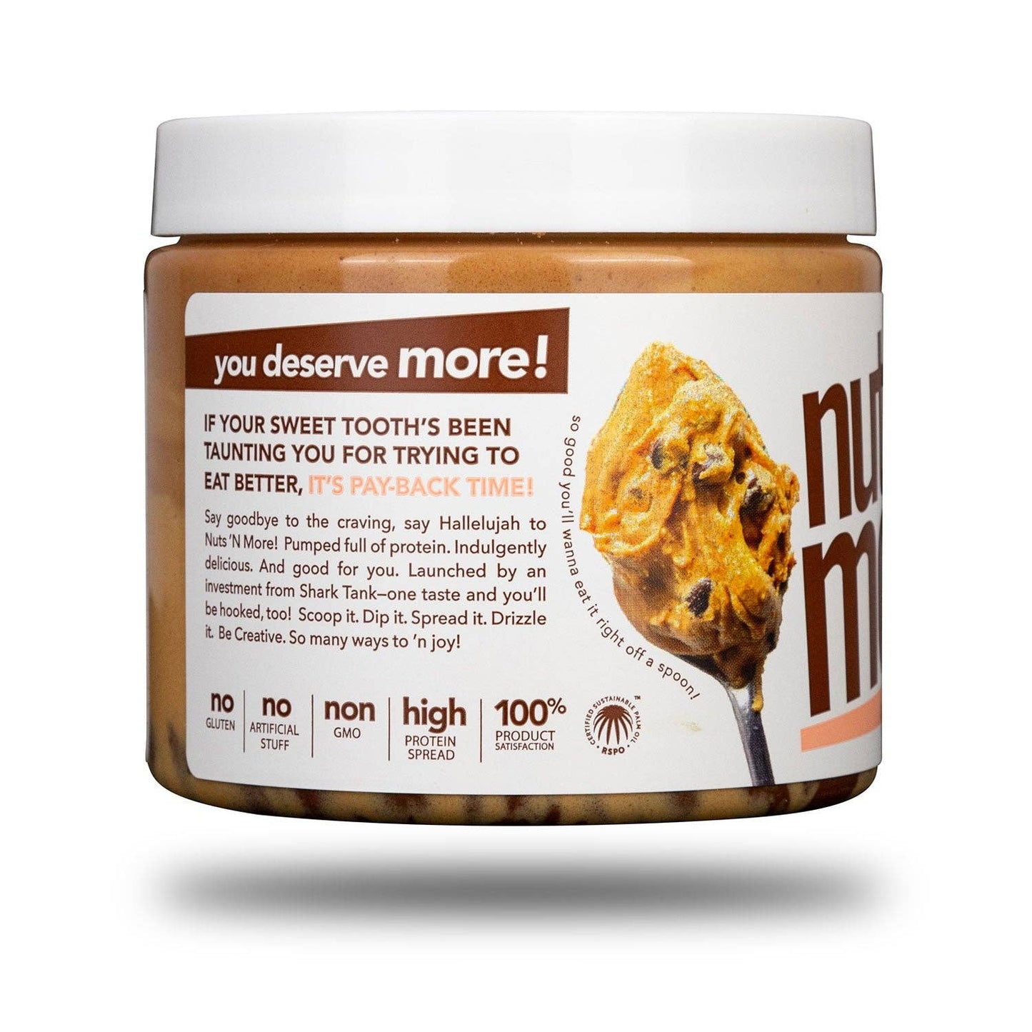 Chocolate Chip Cookie Dough High Protein Peanut Butter Spread