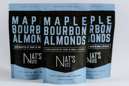 Maple Bourbon Almonds | Gourmet Roasted Nuts
