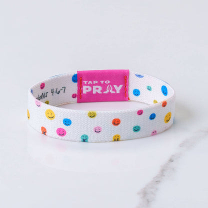 Tap To Pray™ - Kingfolk Series Wristband - Anxious for Nothing: Small
