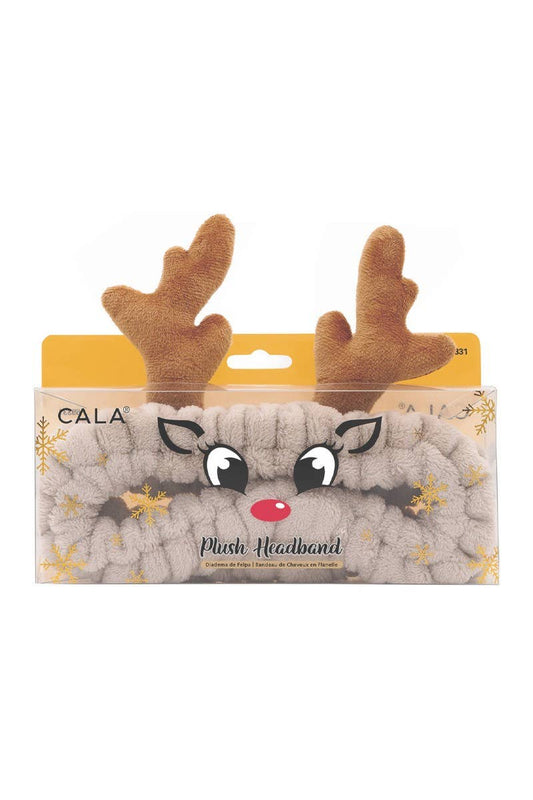 CALA 69331 Reindeer Plush Headband
