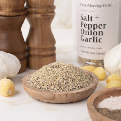 Salt+, Pepper, Onion, Garlic (SPOG) Seasoning: Standard 12 oz