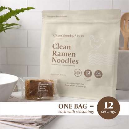 Clean Ramen Noodles: Beef