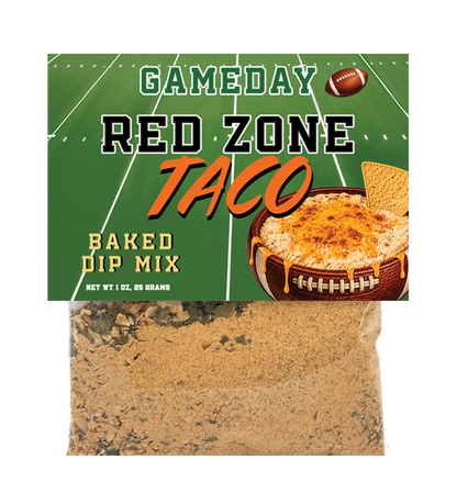 Red Zone Taco Dip Mix - Game Day Collection