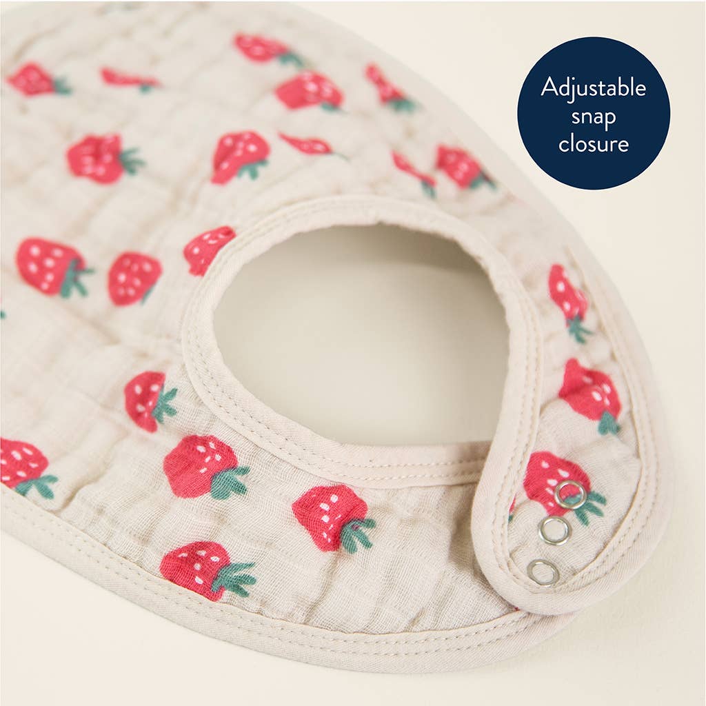 Bib Strawberries + Cream