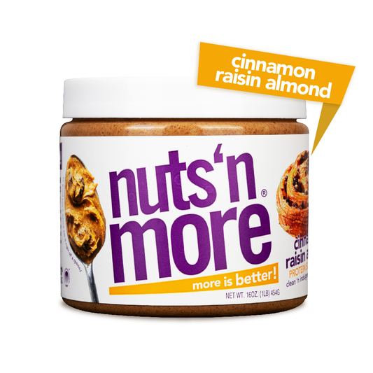 Cinnamon Raisin Almond Butter High Protein Spread