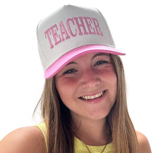 Lulu Mac Teacher Hat - Pink