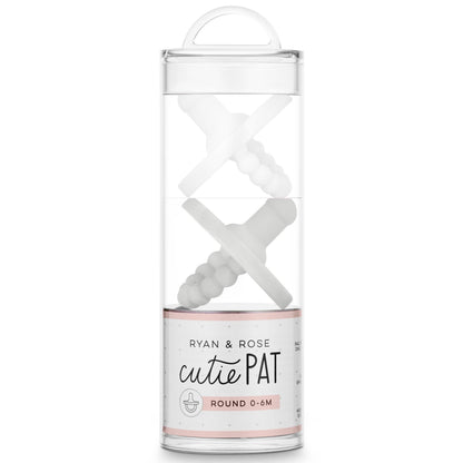 Cutie PAT 2 Packs: Cutie PAT Round Stage 1 Grey & White 2 Pack