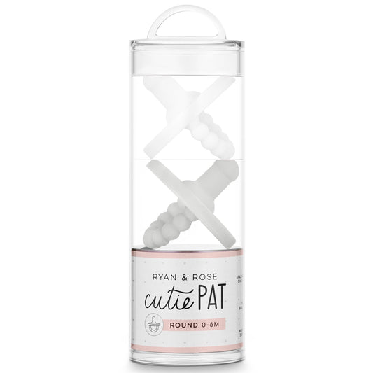 Cutie PAT 2 Packs: Cutie PAT Round Stage 1 Grey & White 2 Pack