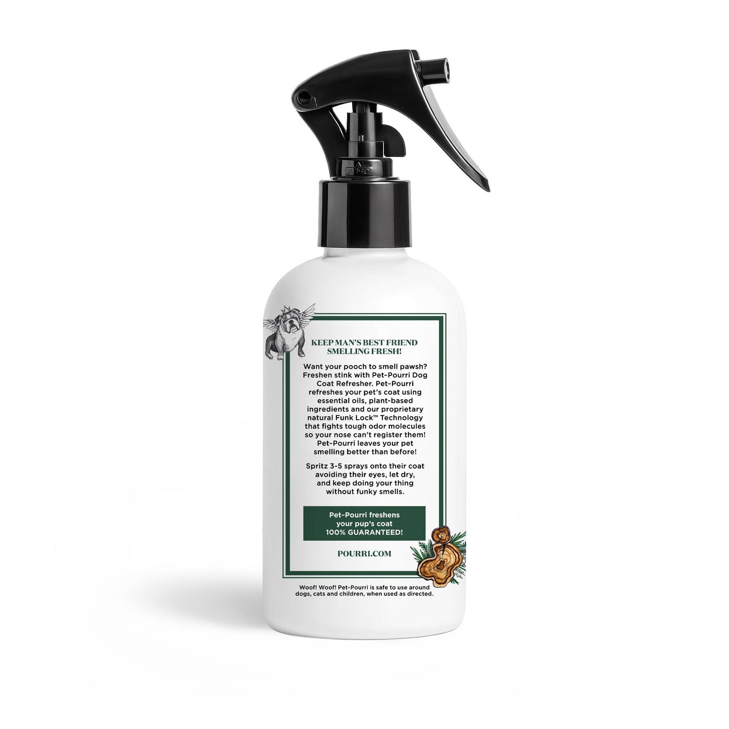 Pet~Pourri - Dog Coat Refresher ~ Furrest Fresh 8oz