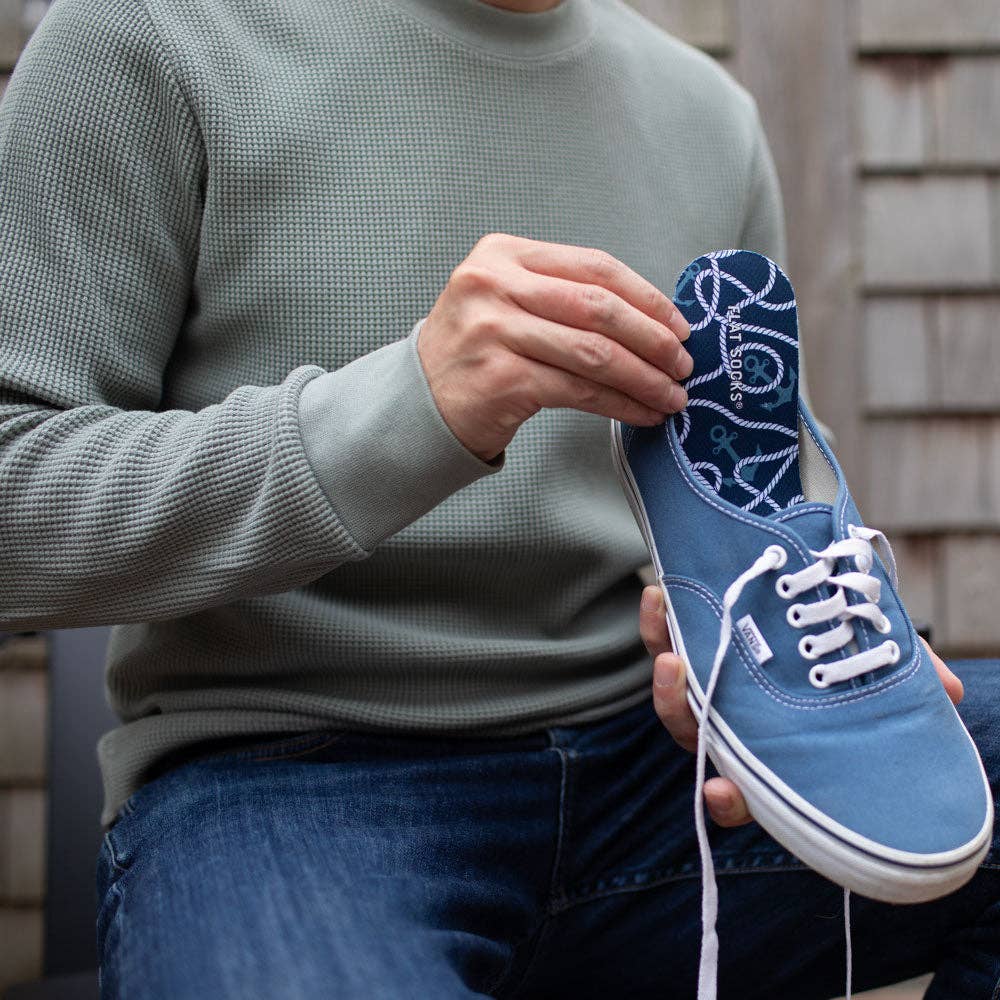 Seas-the-Day FLAT SOCKS: Small (up to Women's 11, Men's 10)