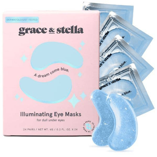 Blue Illuminating Under Eye Masks (24 pairs): 24 pairs
