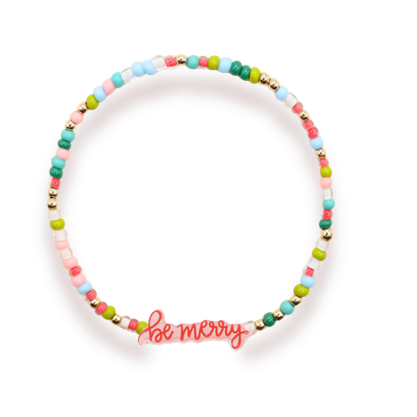 Be Merry Bracelet: Standard 6.75 Inch / Sprinkle