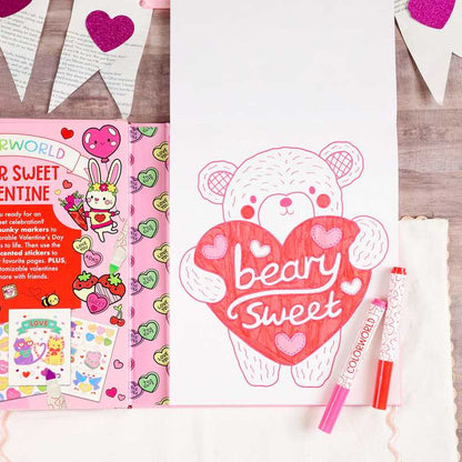 ColorWorld: Super Sweet Valentine by: Kit - Paperback; 64 pages / English