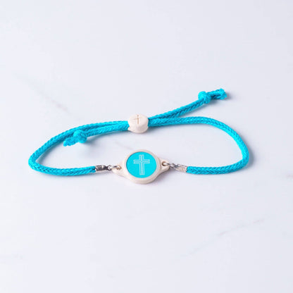 Tap To Pray® Survivor Series Bracelet: Lotus+ Cross