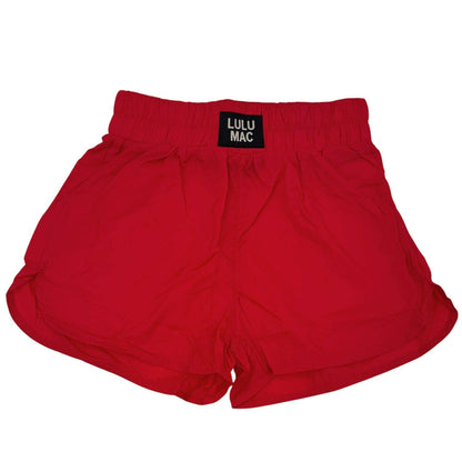 Lulu Mac Kids Shorts - Red