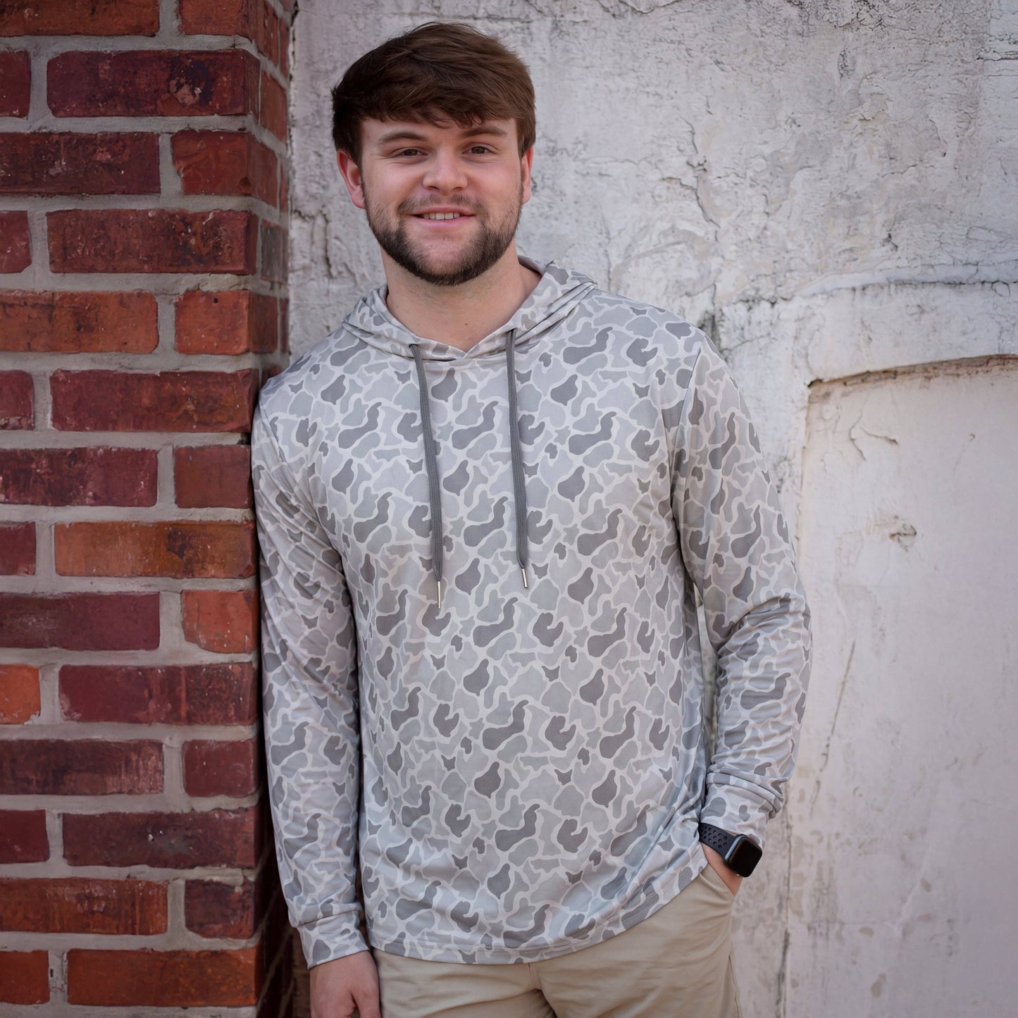 Southern Limit Pullover - White Camo