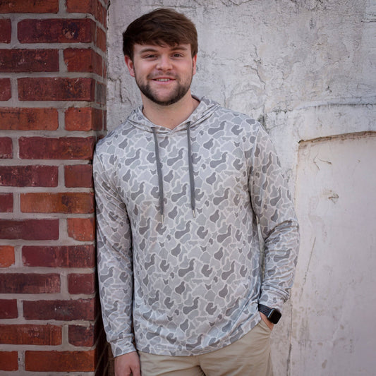 Southern Limit Pullover - White Camo