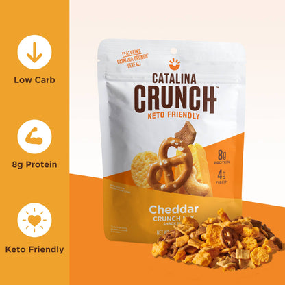 Catalina Crunch Mix Cheddar Keto Snack Mix