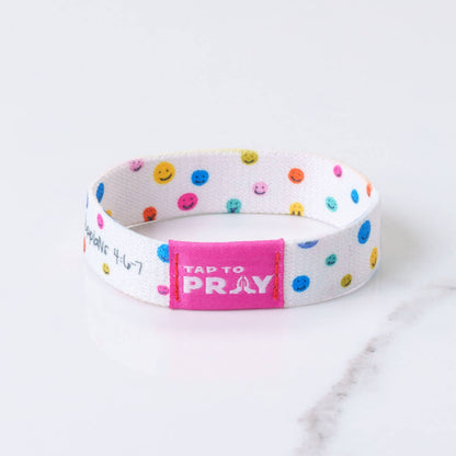 Tap To Pray™ - Kingfolk Series Wristband - Anxious for Nothing: X-Small