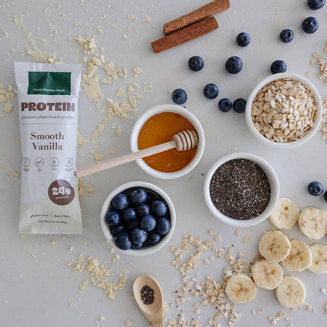 Plant-Based Protein: Smooth Vanilla / Single-Serving Stick Pack