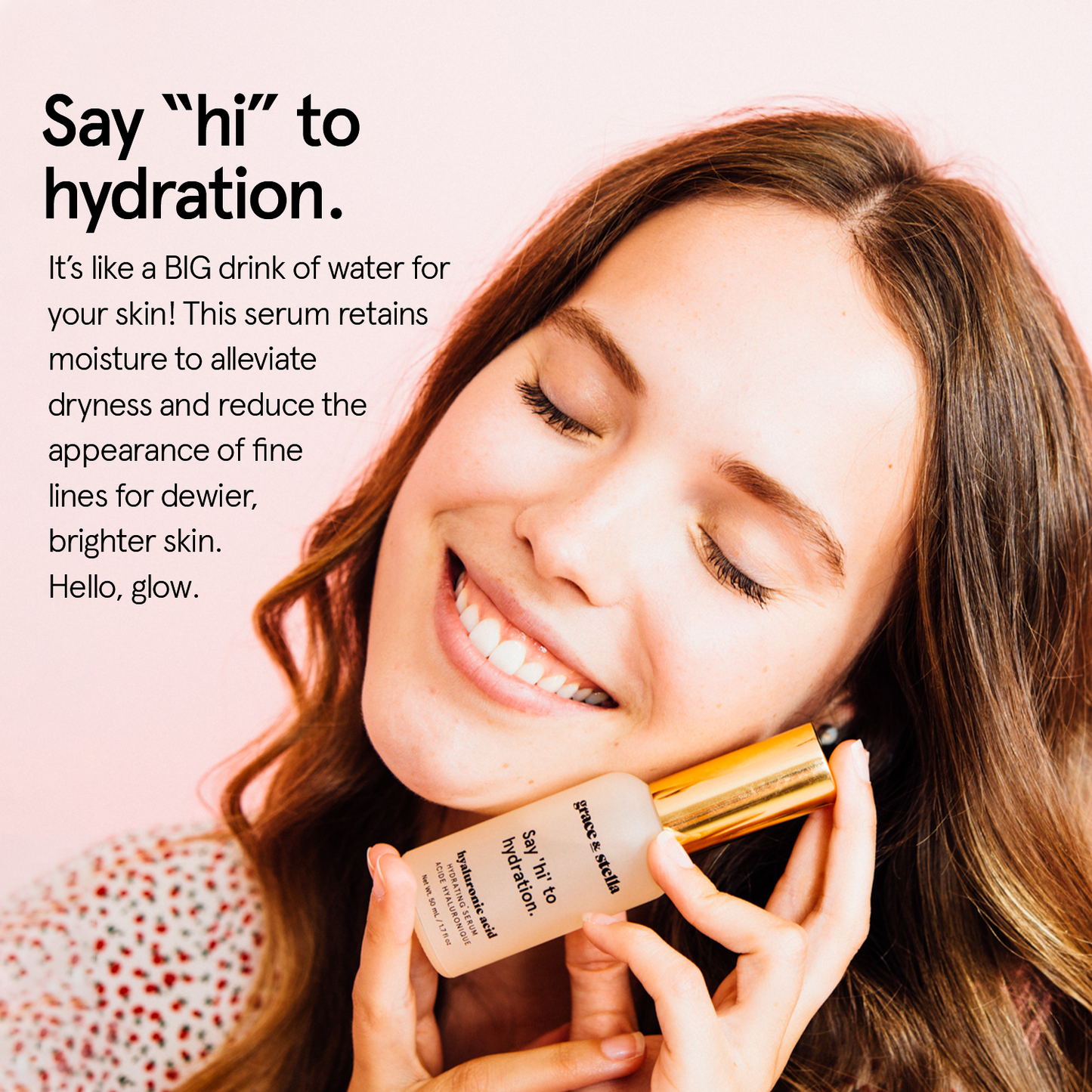 Hyaluronic Acid Serum: 50 mL (1.7 fl oz)