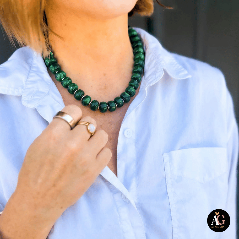 The Pop Necklace: Green