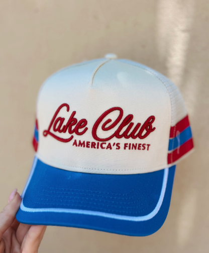 Lake Club America's Finest Vintage Trucker Hat
