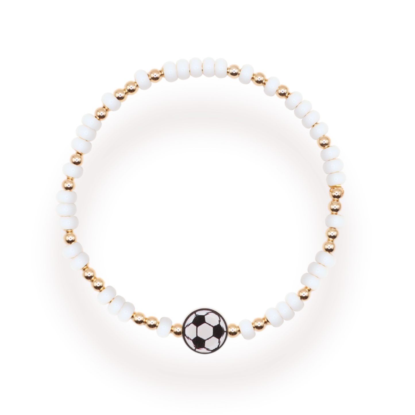 Soccer Sprinkle Bracelet (Kids Size)