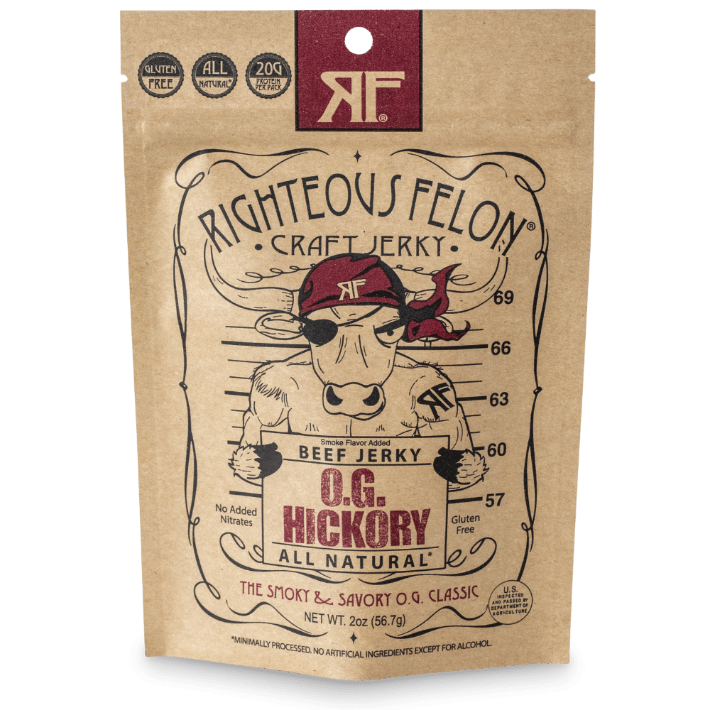 OG Hickory Beef Jerky 2oz
