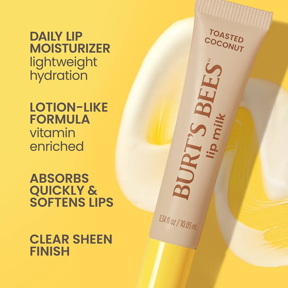 Toasted Coconut Lip Milk Daily Moisturizer With Jojoba Oil