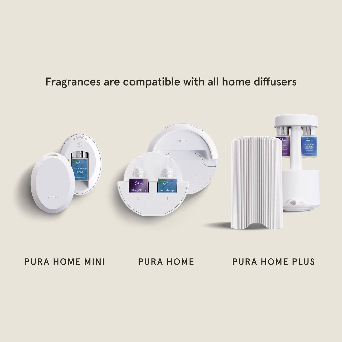 Calm x Breathe Bubble - Pura Smart Scent Refill