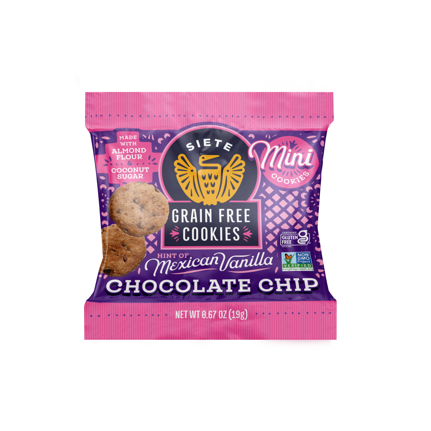 Mini Mexican Chocolate Chip Cookies 0.67oz
