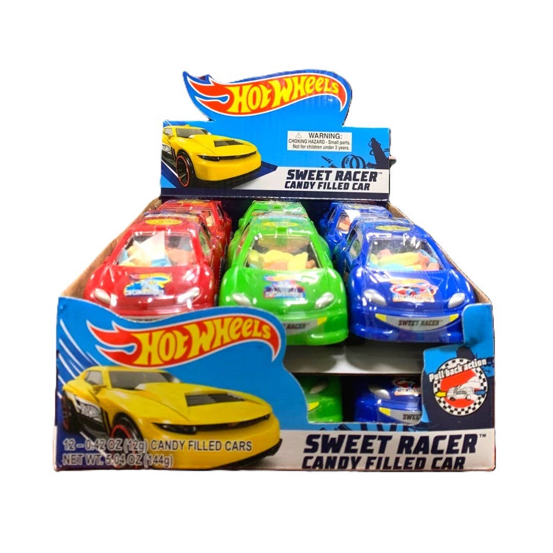 Hot Wheels Sweet Racer Candy Filled Car,
