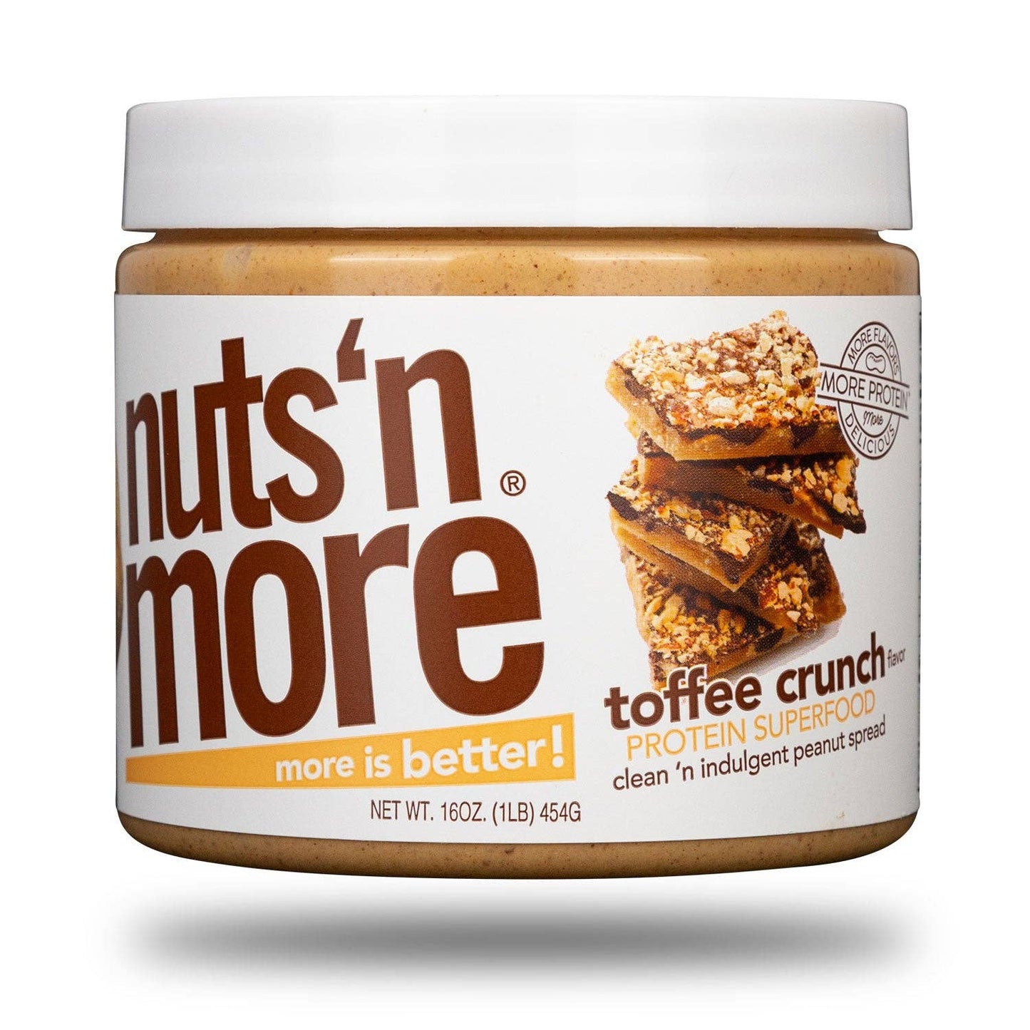 Toffee Crunch High Protein Peanut Butter Spread