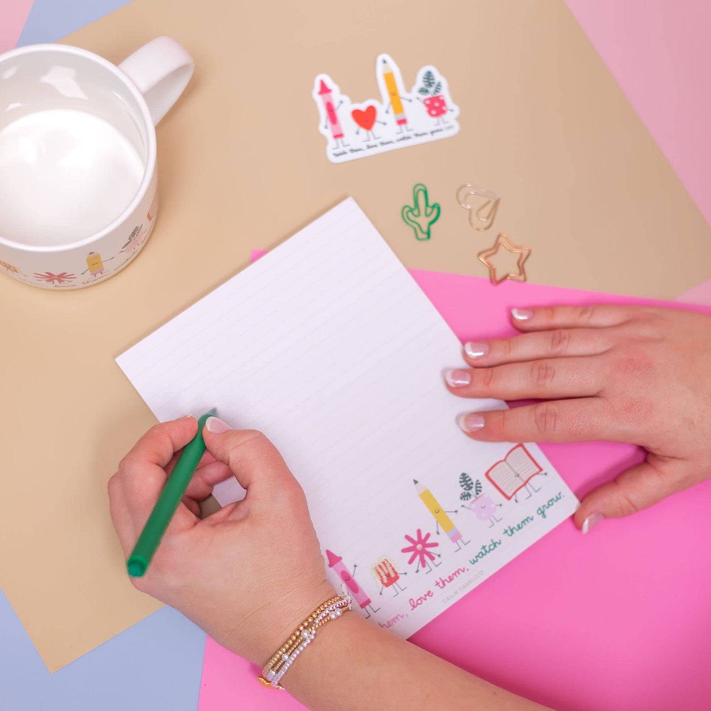 Teach Them Love Them Watch Them Grow Notepad