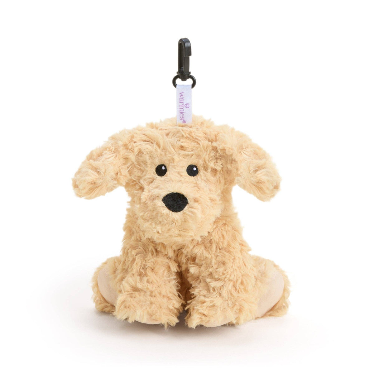 Golden Dog Bag Charm