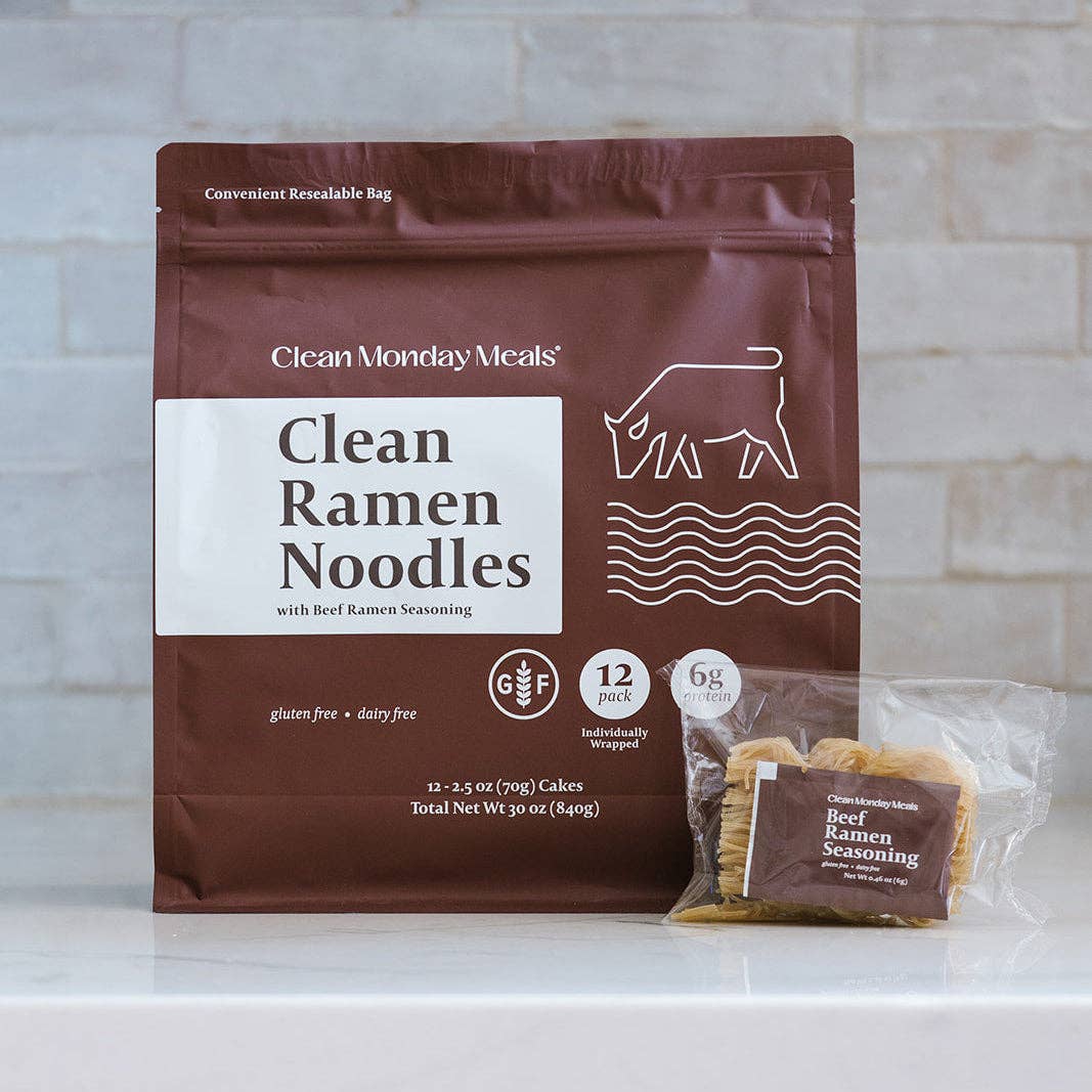 Clean Ramen Noodles: Beef